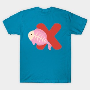 Animal alphabet X T-Shirt